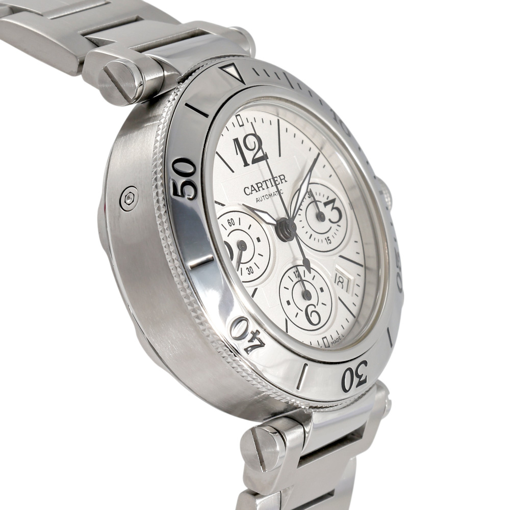 中古] カルティエ パシャ シータイマー クロノグラフ W31089M7 W250059