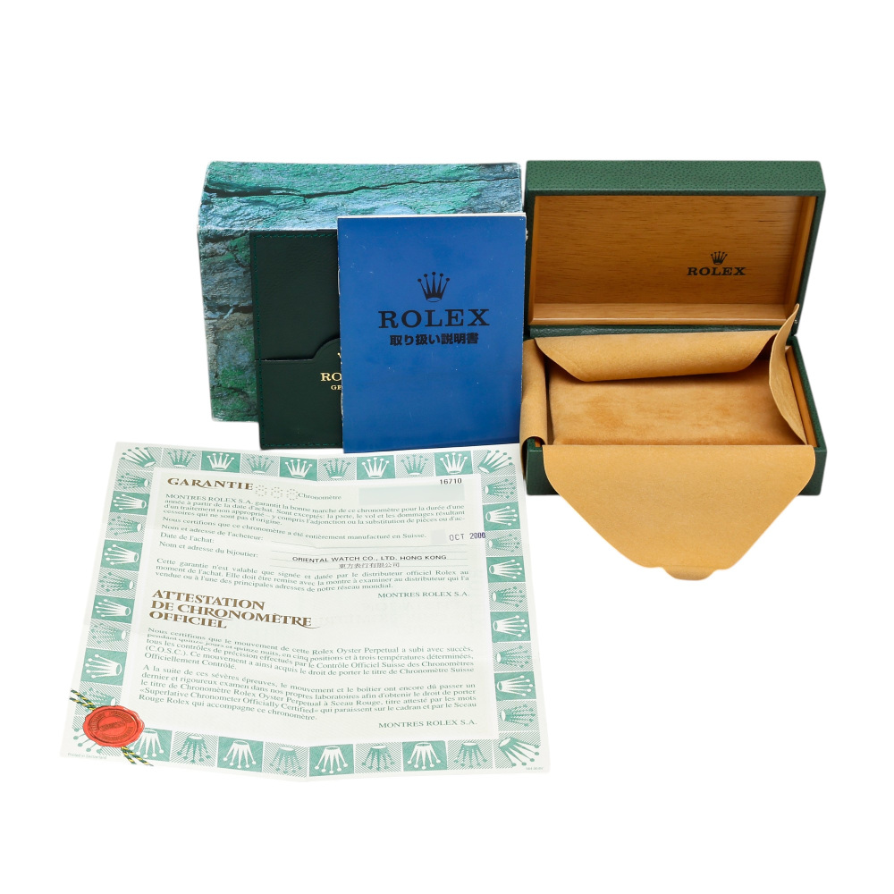 ロレックス GMTマスターII 16710.BKRDブラック/ドット オイスター