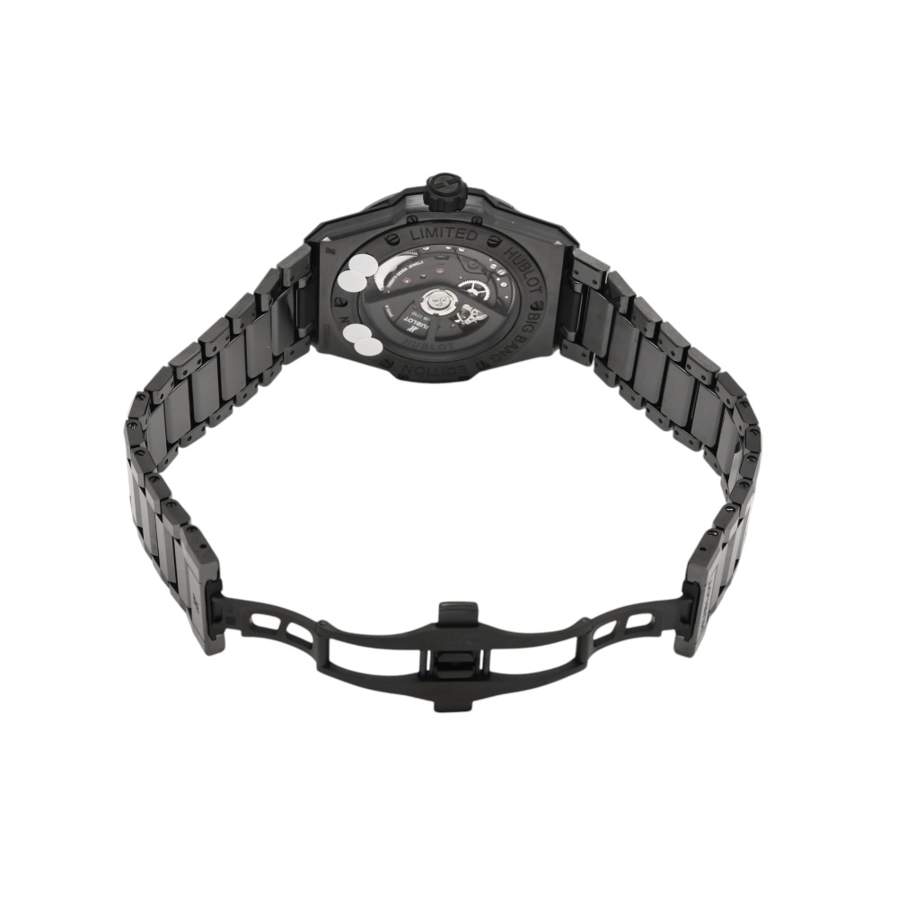 USED] HUBLOT big Bang Integrated Time Only All Black Limited to