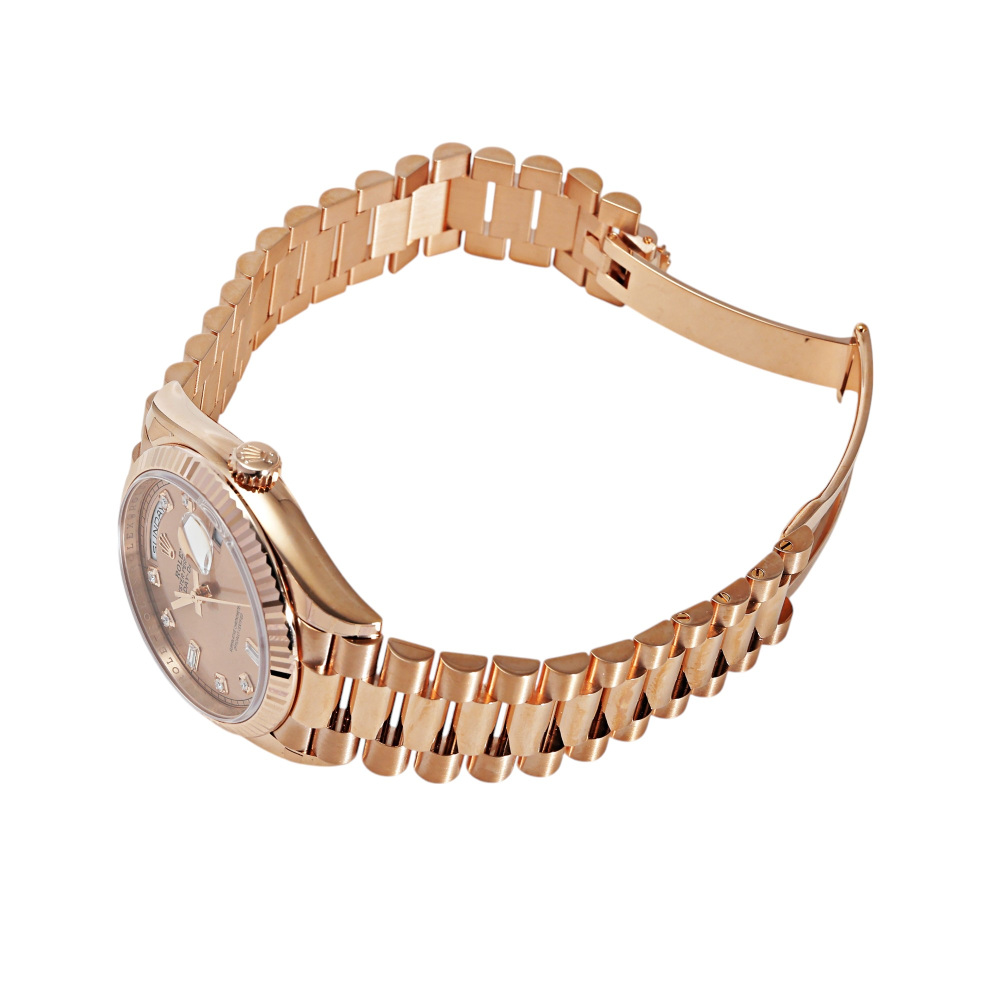 ロレックス デイデイト 128235A.RS8PD2PBPRロゼ/8PD/2PB ダイヤモンド