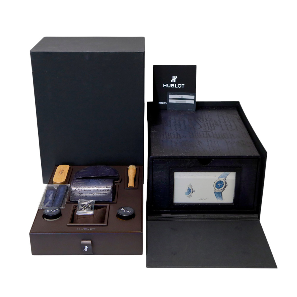 中古] ウブロ クラシックフュージョン クロノグラフ ベルルッティ