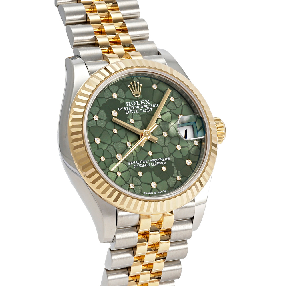 ロレックス デイトジャスト 278273.OGFMJ フローラルモチーフ オリーブ