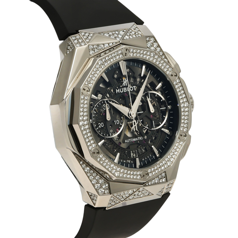 USED] HUBLOT Aerofusion Orlinski Titanium Alternative Pavé