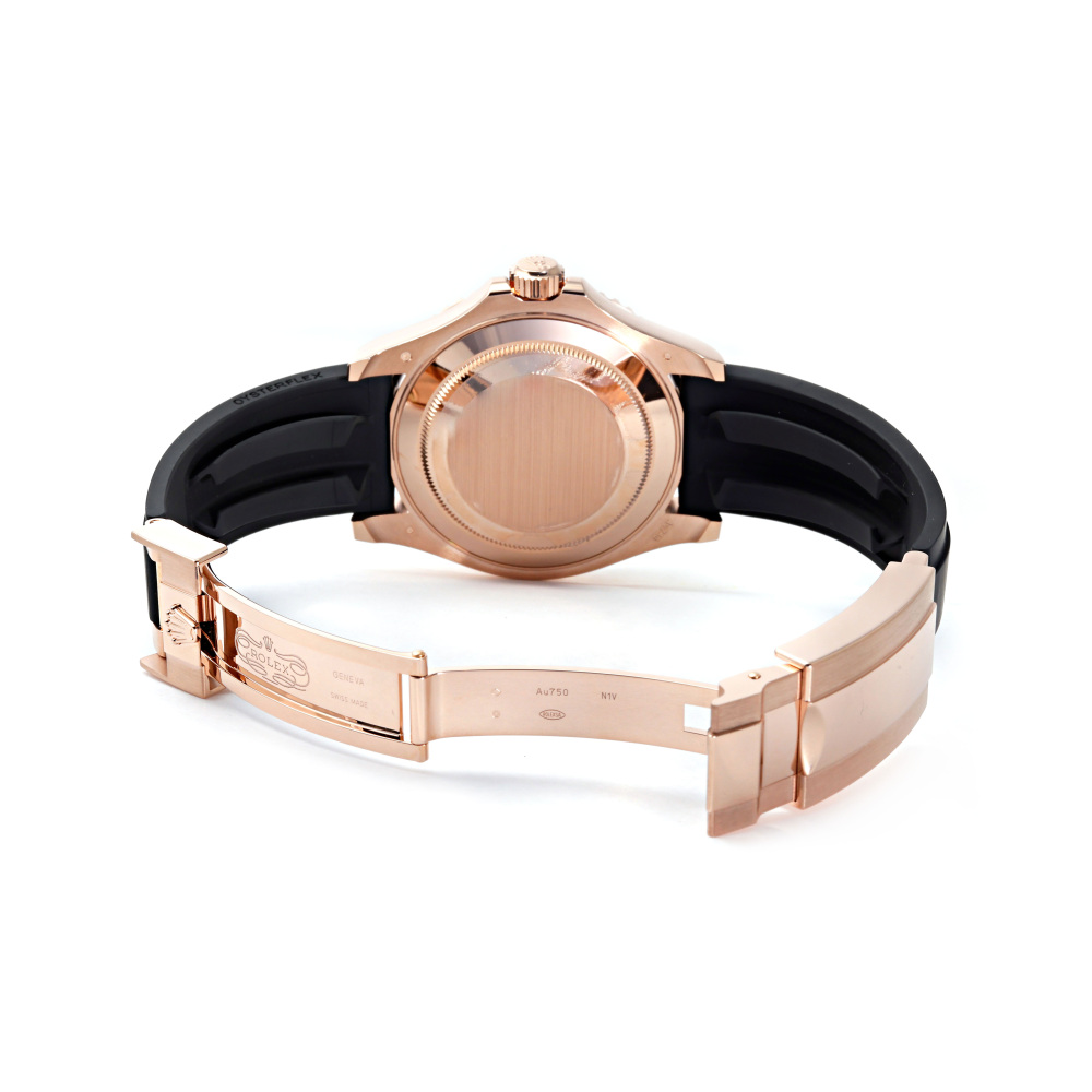 吹雪 ロレックス ヨットマスター 126655.BKDTブラック オイスターフレックス