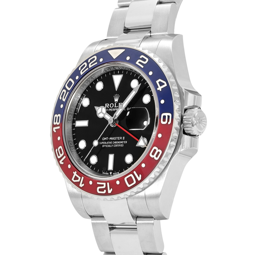 新品] ロレックス GMTマスターII 126710BLRO.BKDTOブラック
