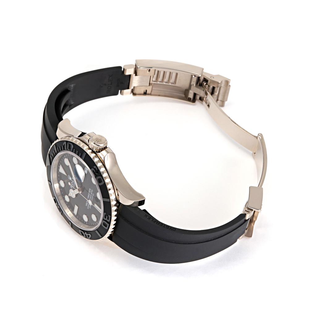 ロレックス ヨットマスター 226659.BKDTブラック オイスターフレックス