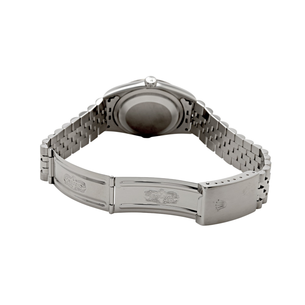 ロレックス デイトジャスト ステンレス ロレックス デイトジャスト 16234G.BKブラック/10PD ダイヤモンド