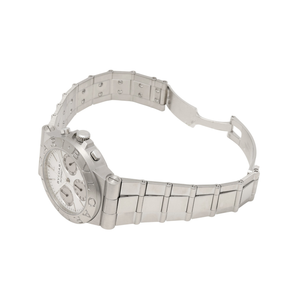 中古] ブルガリ ディアゴノ スポーツ クロノグラフ CH35WSSD W252388