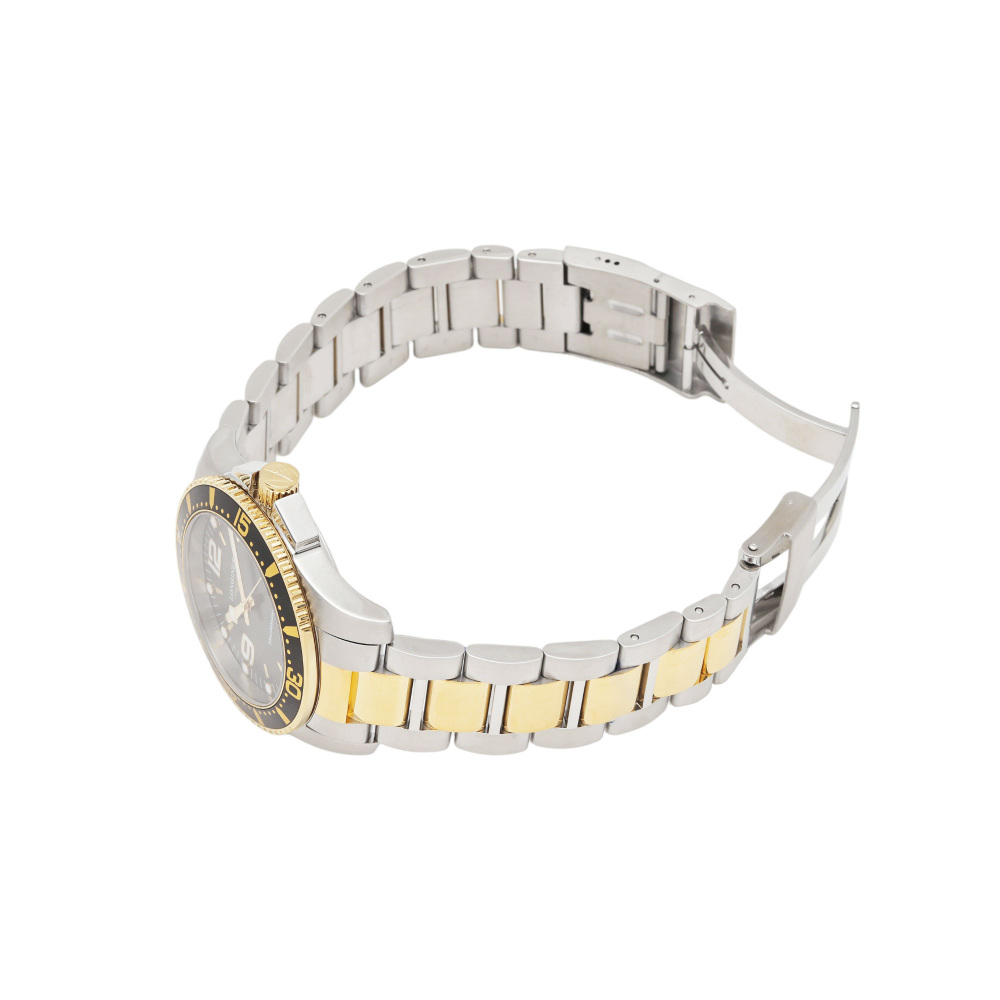 新品] ロンジン ハイドロコンクエスト L37403567ブラック ステンレス