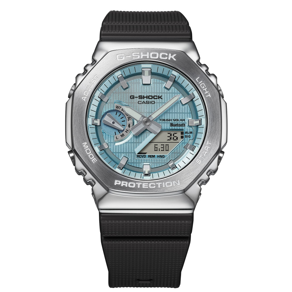 【特価】CASIO G-SHOCK 　アイスブルー G-SHOCK最新作「GM-2110D-2AJF」を着用レビューしつつ、手持ちの