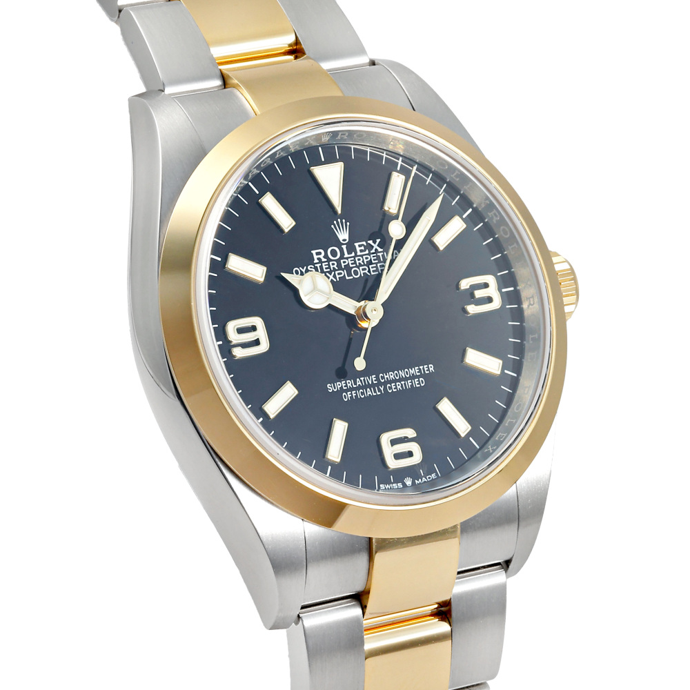 ロレックス エクスプローラー 124273.BKOブラック オイスター