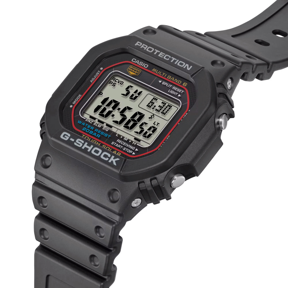 新品] カシオ Gショック GWM5610U1JF デジタル ブラック 樹脂 ワールド
