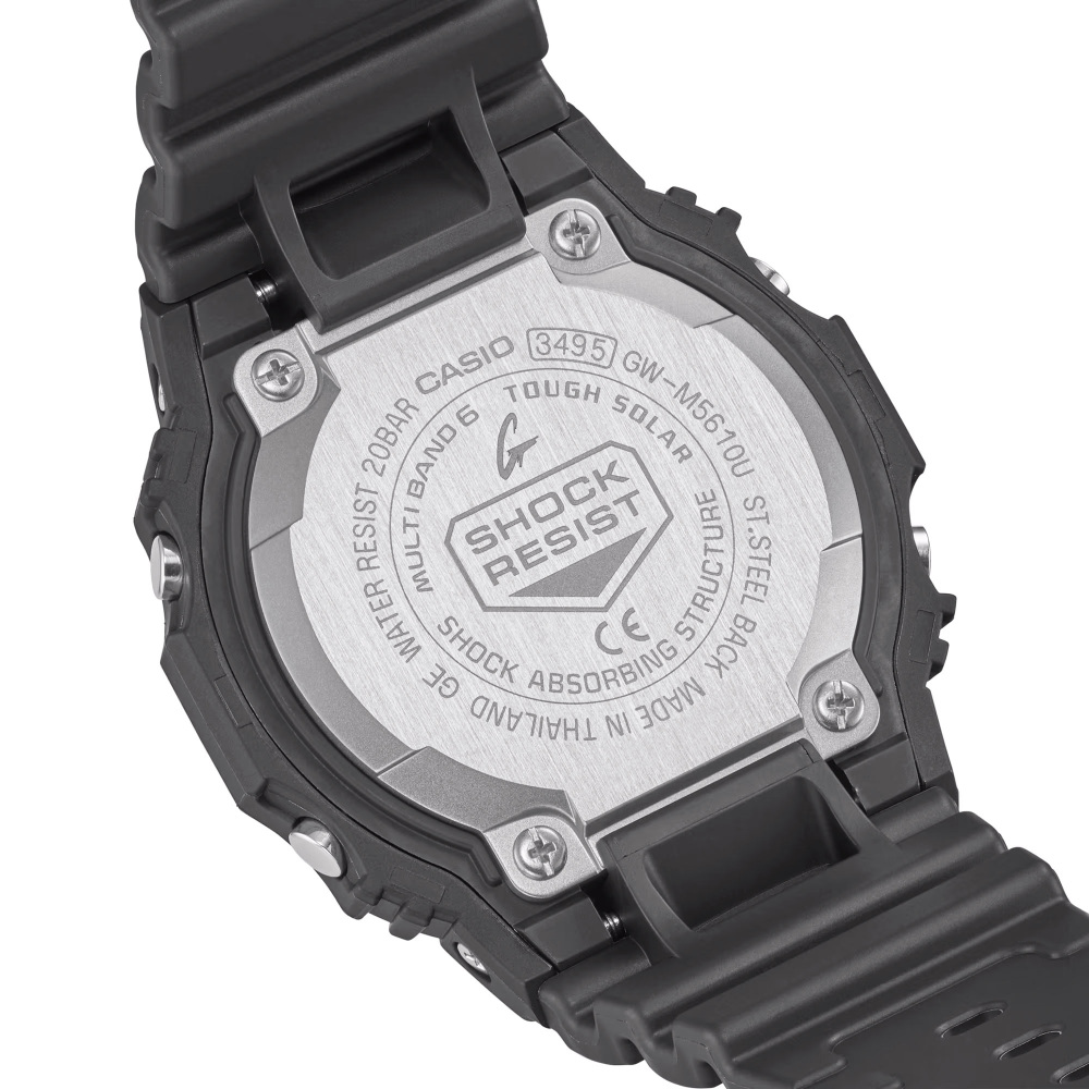 新品] カシオ Gショック GWM5610U1JF デジタル ブラック 樹脂 ワールド