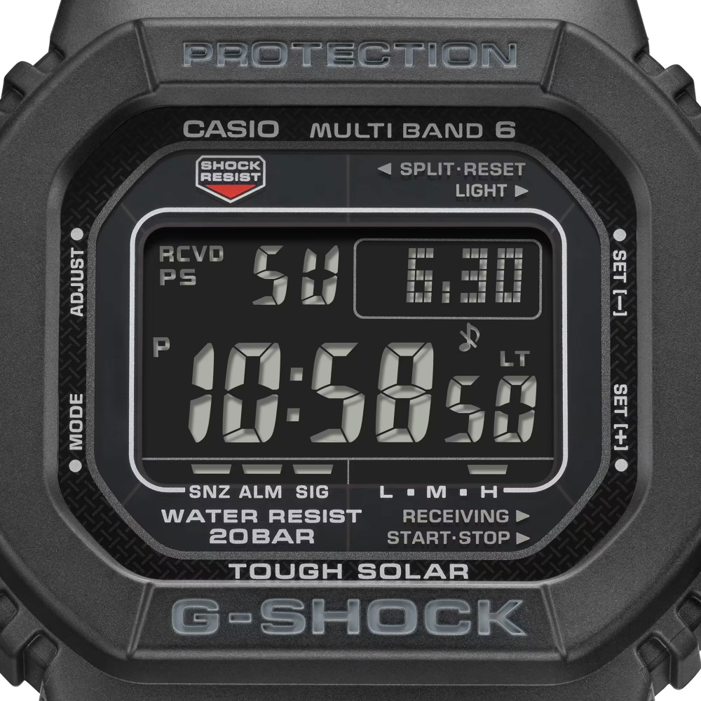 新品] カシオ Gショック GWM5610U1BJF デジタル ブラック 樹脂 