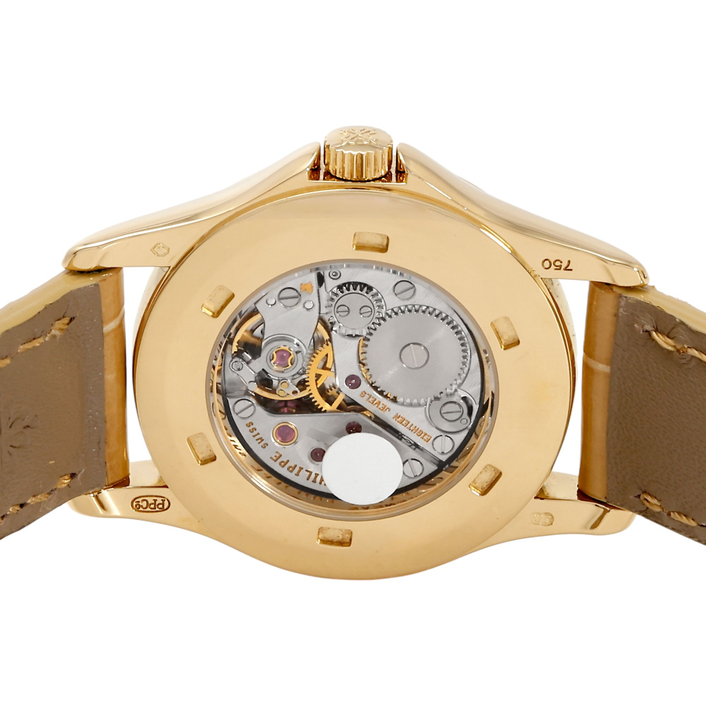 パテックフィリップ カラトラバ 4906/200J-001 クォーツ レディース 中古 PATEK PHILIPPE - パテックフィリップ カラトラバ 4906/200J-001