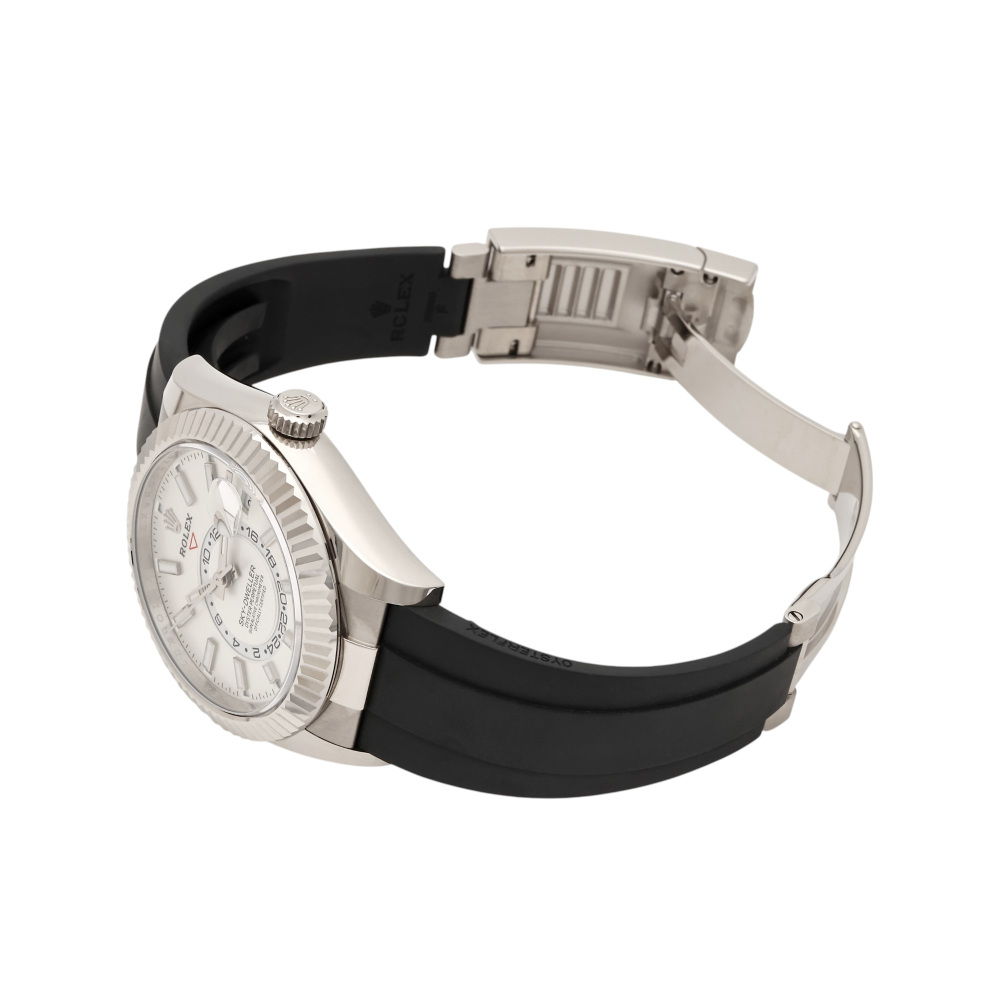 ロレックス スカイドゥエラー 336239.WHホワイト/バー オイスター