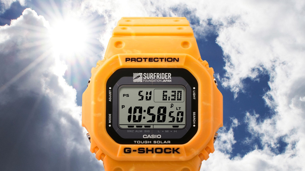 新品] カシオ Gショック G5600SFJ9JRブラック 樹脂 ワールドタイム