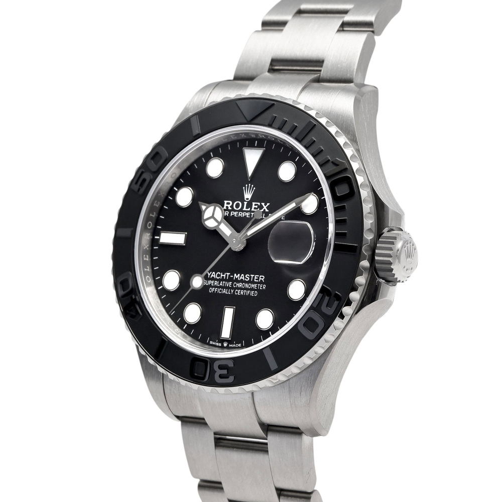 ロレックス ヨットマスター 226627.BKDTOブラック/ドット オイスター