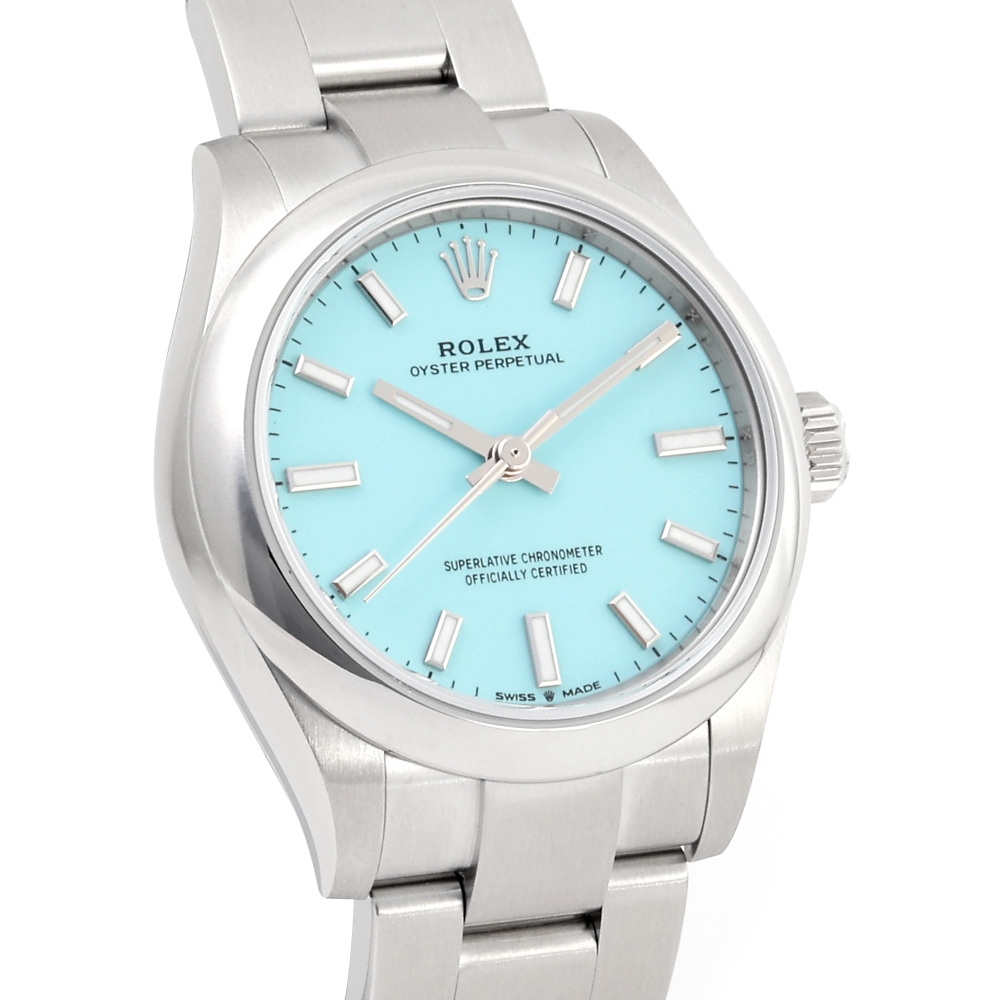 藍ページ 277200 ブルー ROLEX（ロレックス）オイスターパーペチュアル31