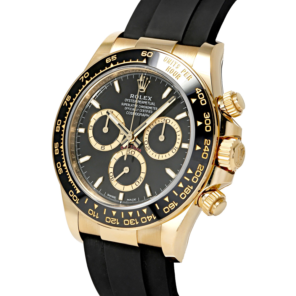 自動巻き高級腕時計 デイトナ ブラック/ゴールド クロノグラフ ロレックス コスモグラフ デイトナ 126518LN.BKブラック オイスター