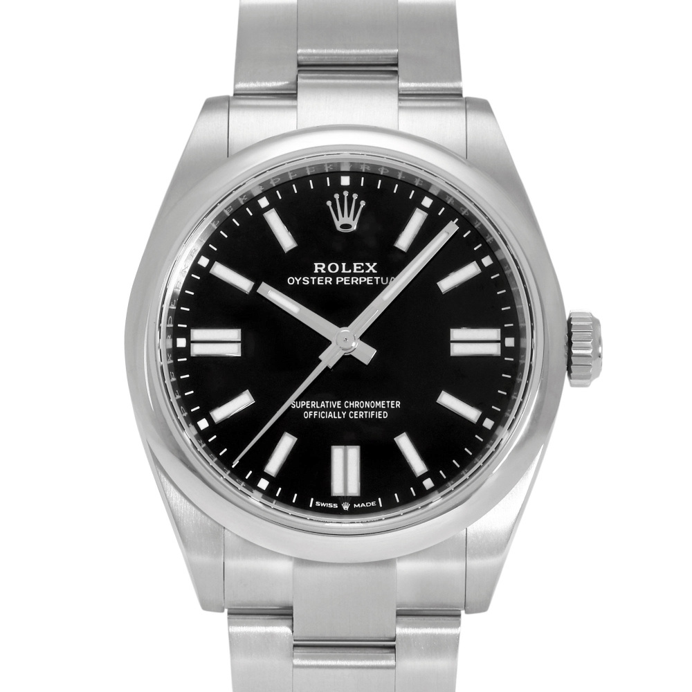 ロレックスROLEXオイスターパーペチュアル　黒 ロレックス オイスターパーペチュアル 134300.BKBOブラック
