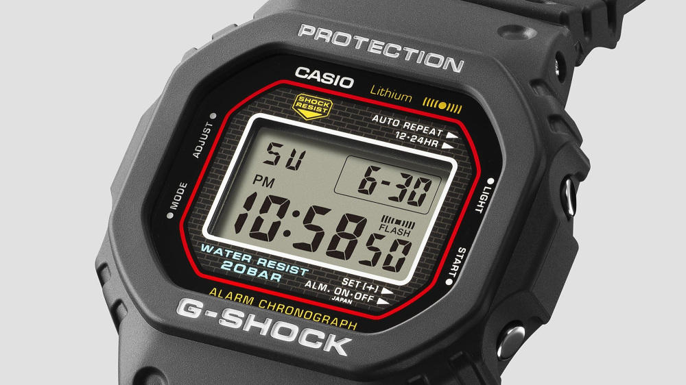 G-SHOCK DW-5000 デジタル腕時計 ステンレス G-SHOCK - G-SHOCK/オリジン/DW-5000/スクリューバック/シルバー