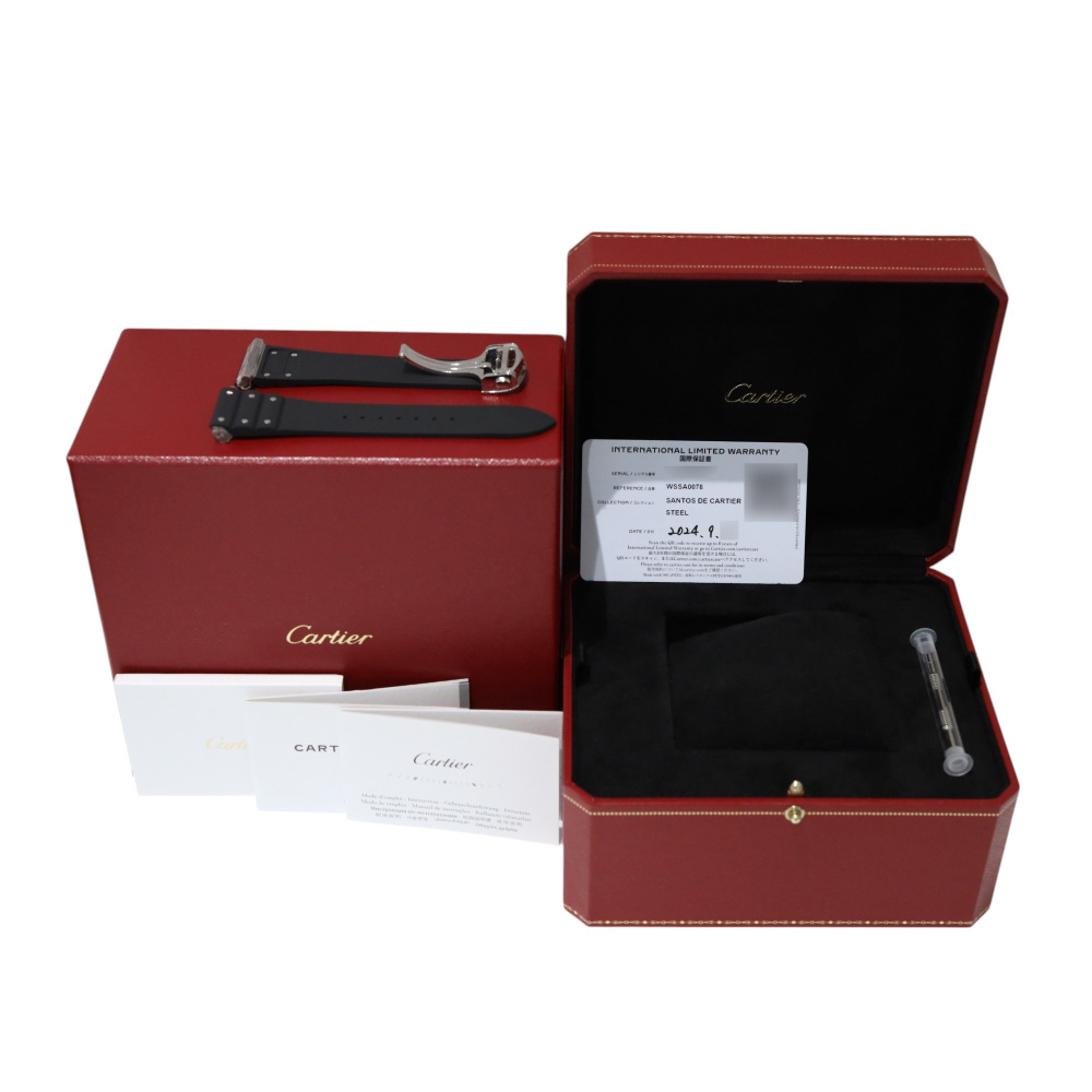 中古] カルティエ サントス クロノグラフ 日本限定220本 WSSA0078