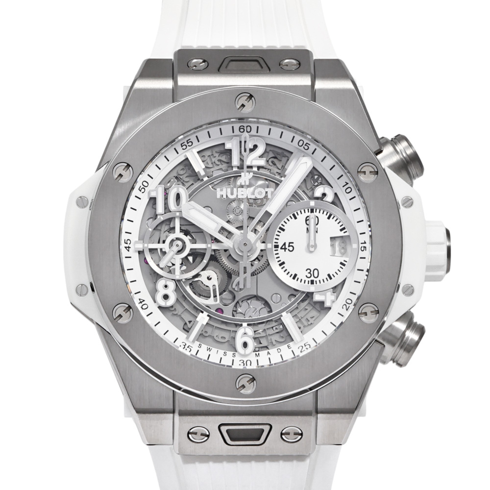 新品] ウブロ ビッグバン 441NE2011RW スケルトン シルバー/ホワイト