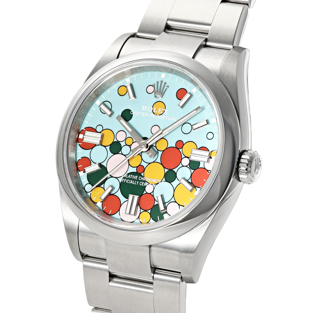 ロレックス オイスターパーペチュアル 126000.CBRTQBLBO セレブ