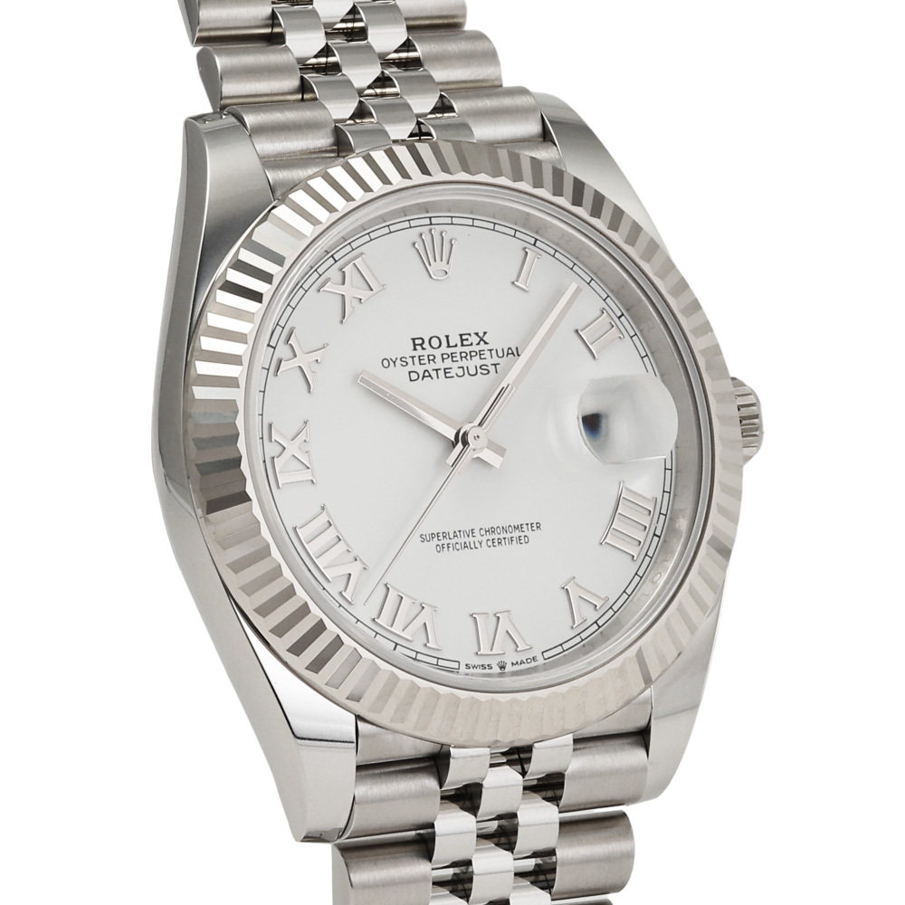 ロレックス デイトジャスト 126334.WHRMJホワイトローマ