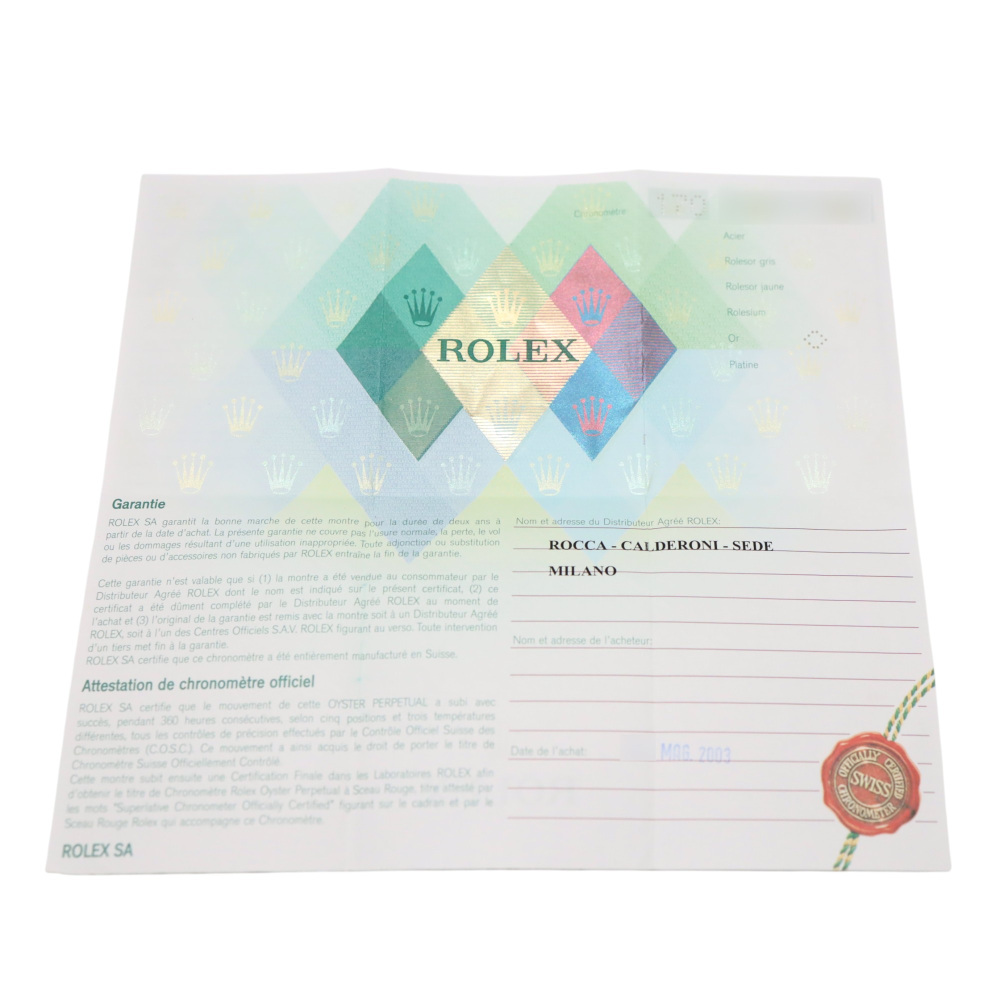 ゆうじ様ご確認用 ロレックス サブマリーナー デイト 16618.BLブルー オイスター