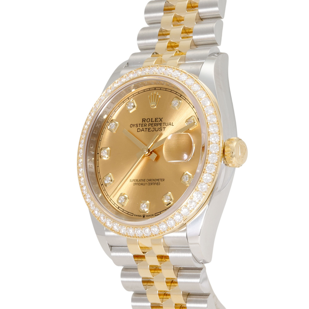 ロレックス デイトジャスト 126283RBR.CP10PDJシャンパン/10PD