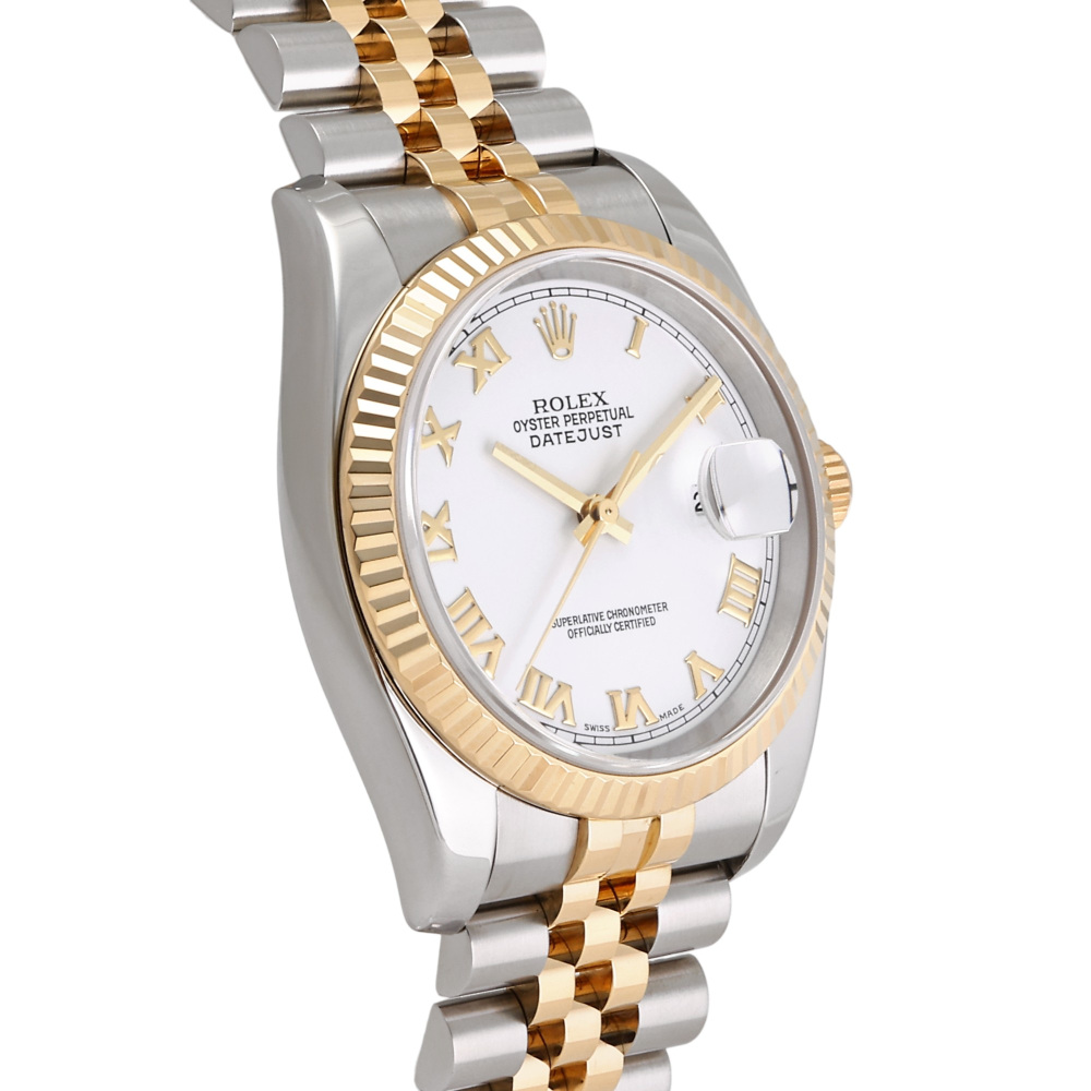 ロレックス デイトジャスト 116233.WHRMJホワイトローマ ジュビリー