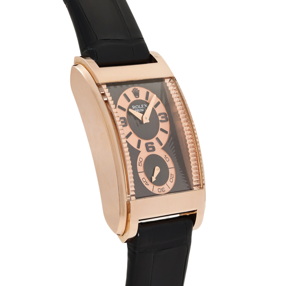 ロレックス チェリーニ プリンス 54425.BKブラック ピンクゴールド