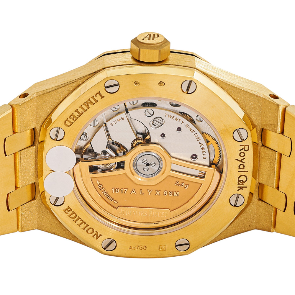 生産終了品 アズラ AZLA ORTA Classy Gold 未開封 中古] オーデマ・ピゲ ロイヤルオーク オートマティック ALYXコラボ