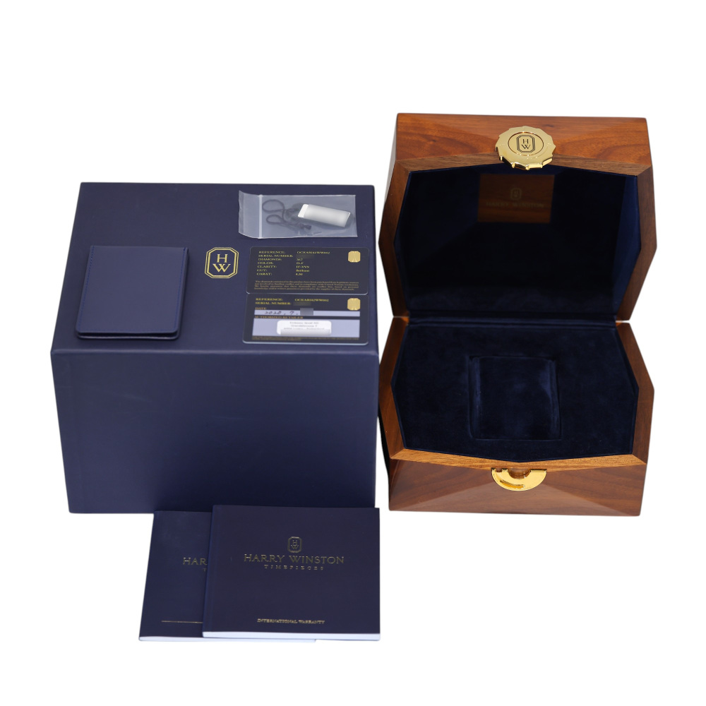 中古] ハリー・ウィンストン オーシャン バイレトログラード