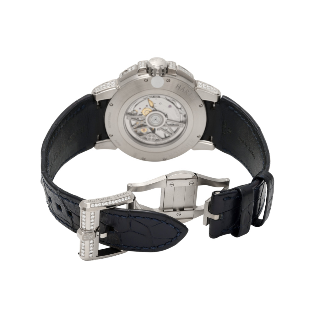 中古] ハリー・ウィンストン オーシャン バイレトログラード