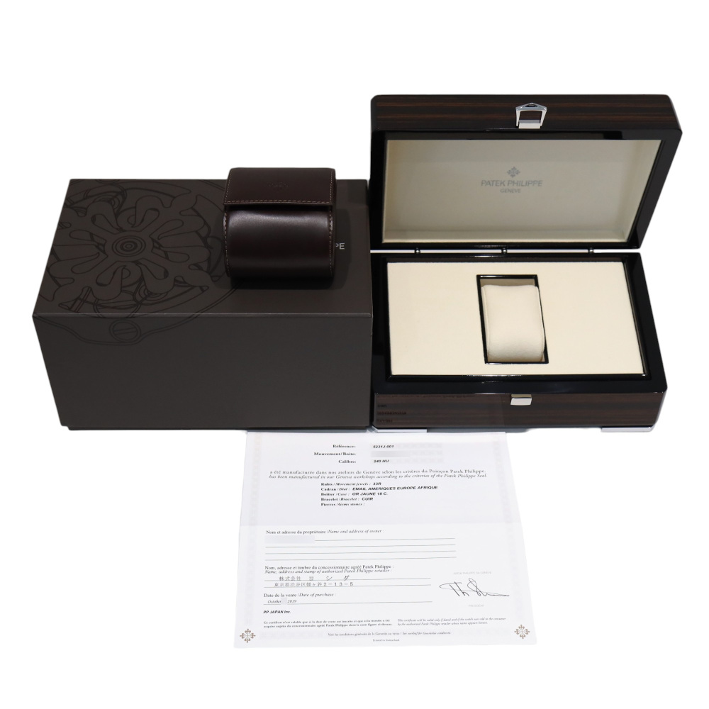 中古] パテック・フィリップ コンプリケーション ワールドタイム クロワゾネ 5231J001 W257512 | ゆきざき