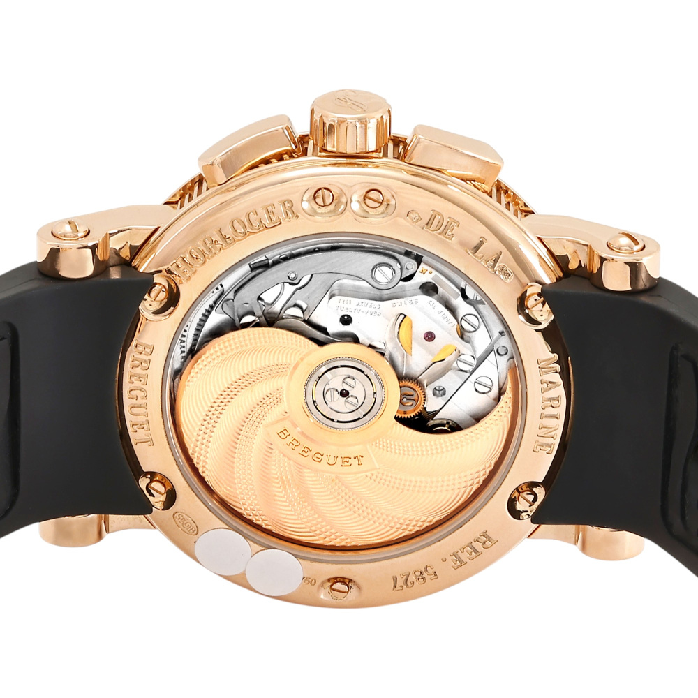 マリー 中古)BREGUET ブレゲ マリーン II クロノグラフ 5827BR/Z2/5ZU