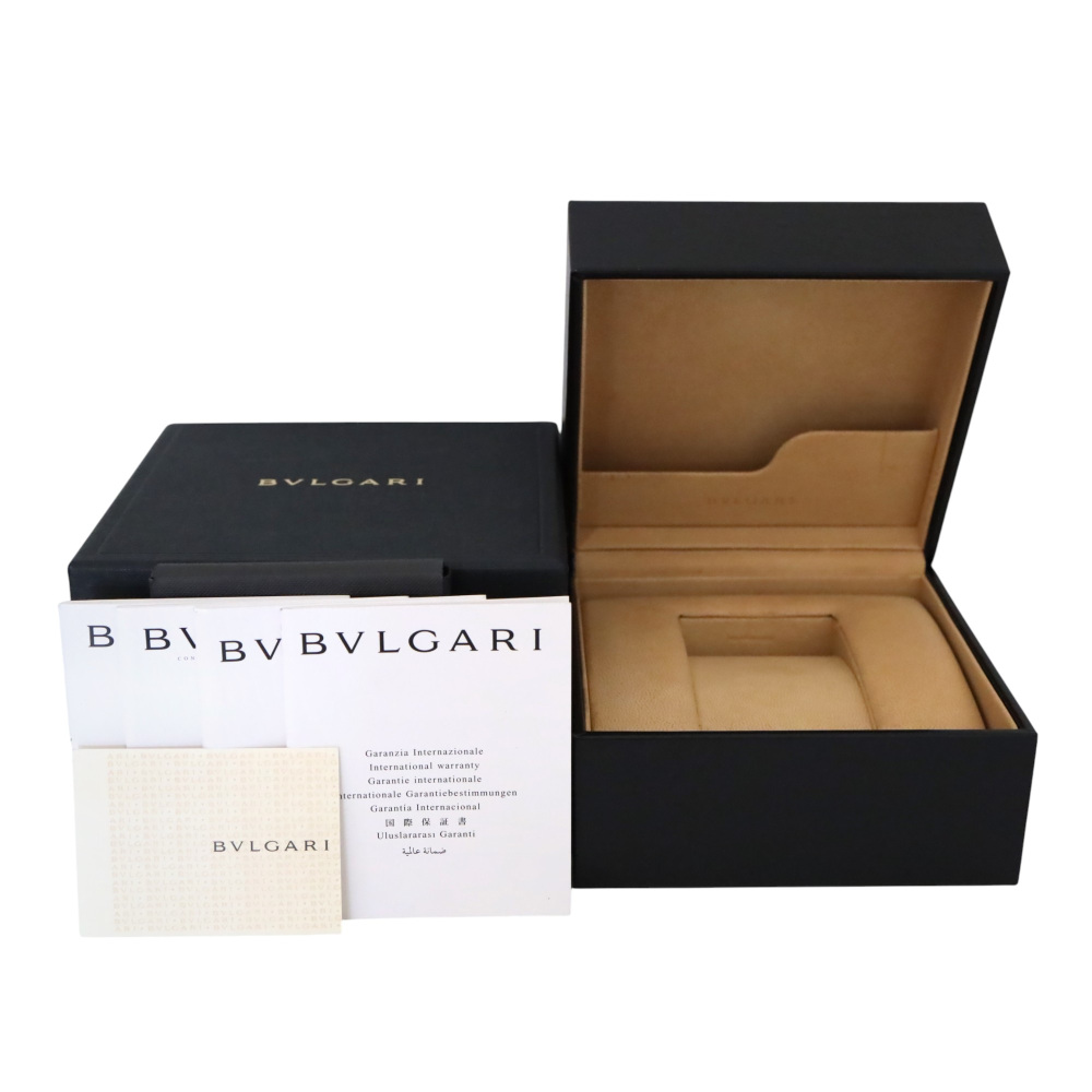 中古] ブルガリ アルミニウム クロノグラフ AC38TA W257665