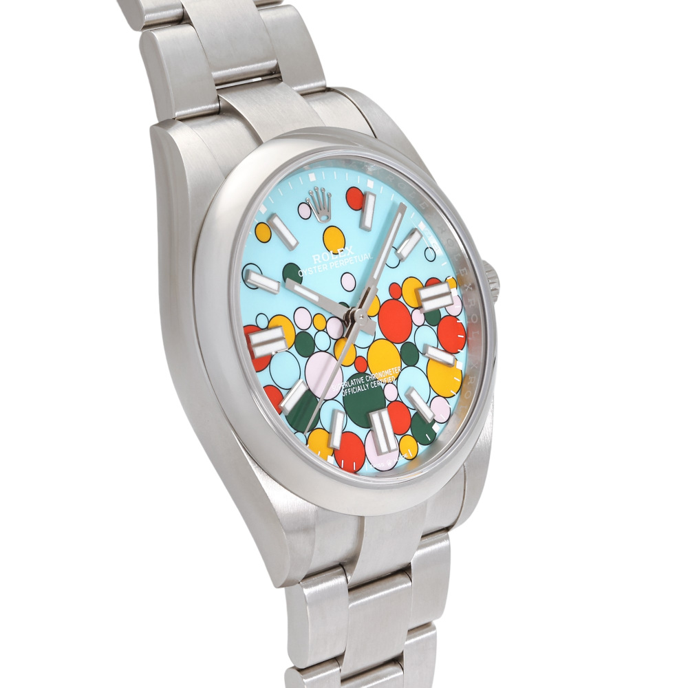 ロレックス オイスターパーペチュアル 124300.TQBLCRBO セレブ