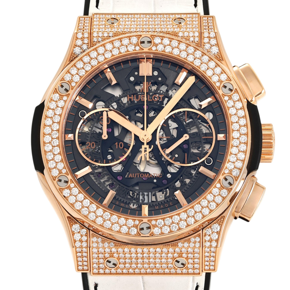USED] HUBLOT Classic fusion Aerofusion King Gold Pavé