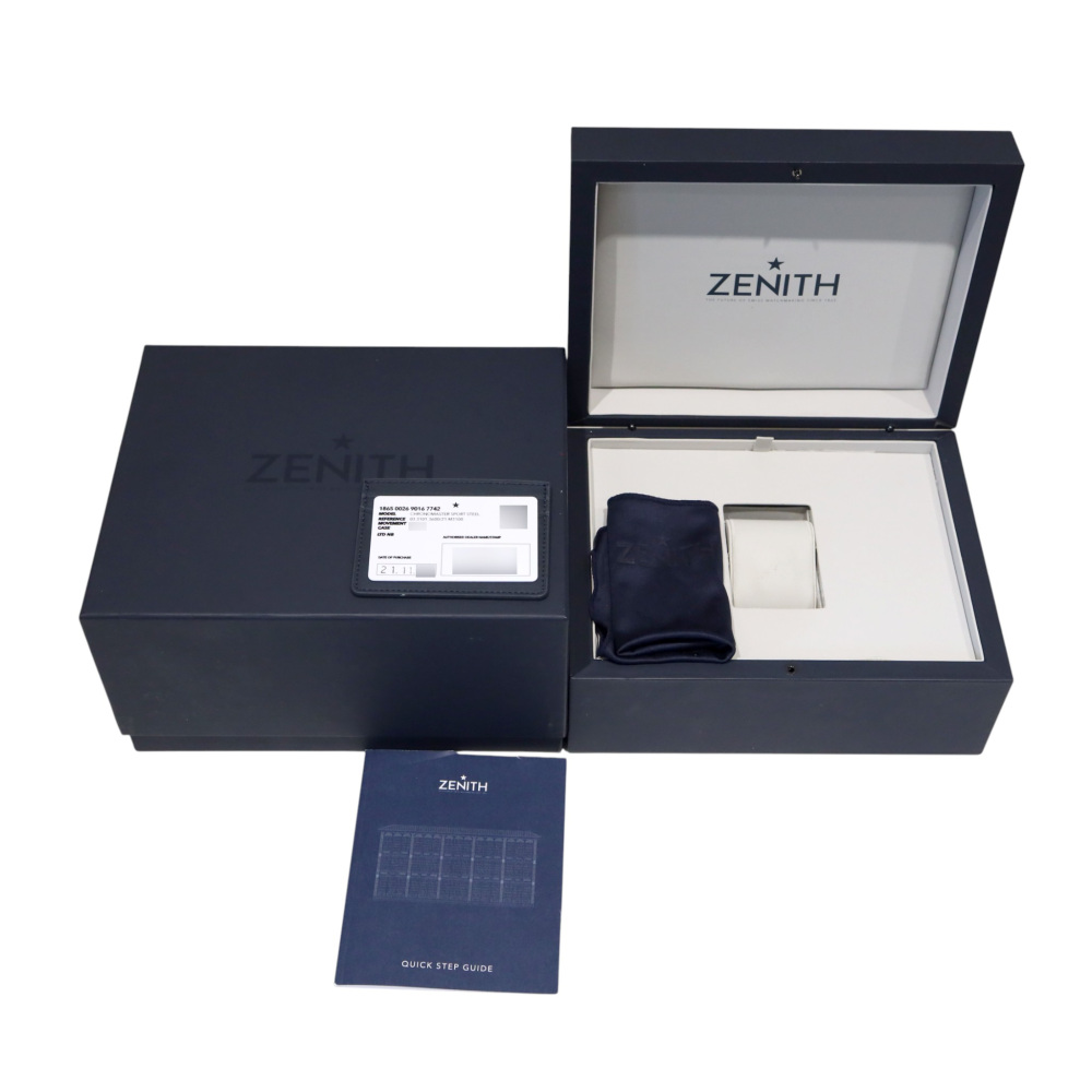 Yuki様ご予約品 中古] ゼニス クロノマスター スポーツ YOSHIDA50本限定