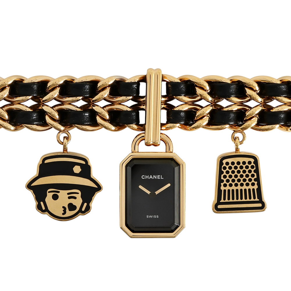 CHANEL シャネル プルミエール チャーム クチュール H9859【中古】 シャネル プルミエール チャーム クチュール S H9859 ブラック