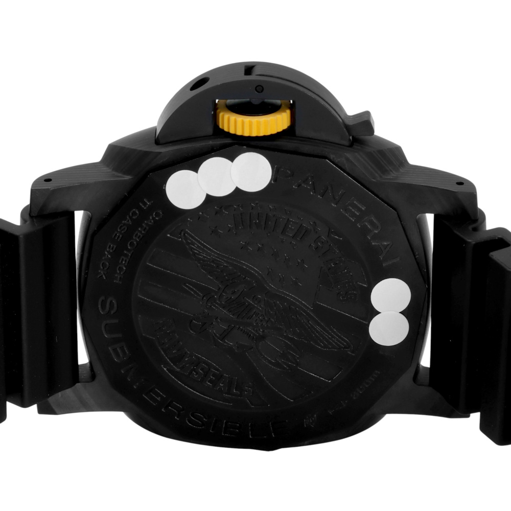 中古] パネライ ルミノール サブマーシブル GMT カーボテック ネイビー