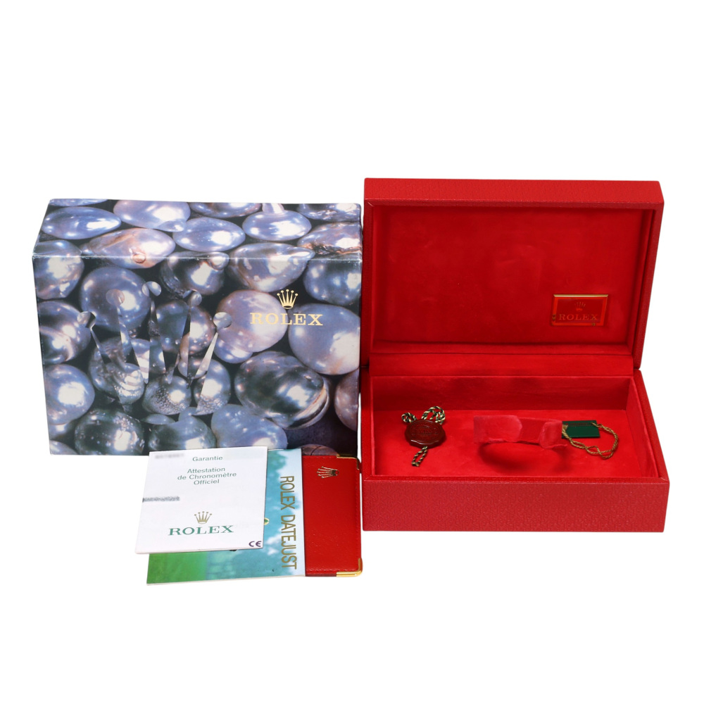 ロレックス デイトジャスト 179159NG.BKSHPR シェル ブラック/10PD