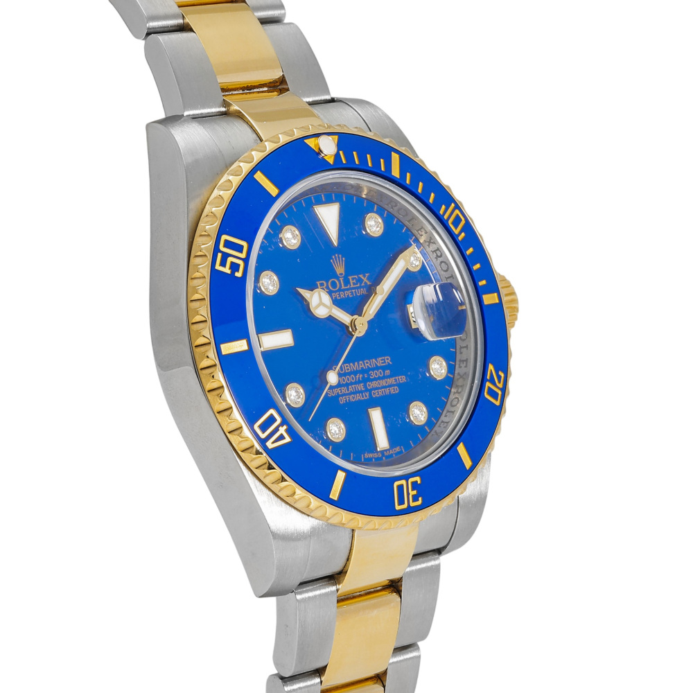 ロレックス サブマリーナー デイト 116613GLB.BLDTブルー/8PD