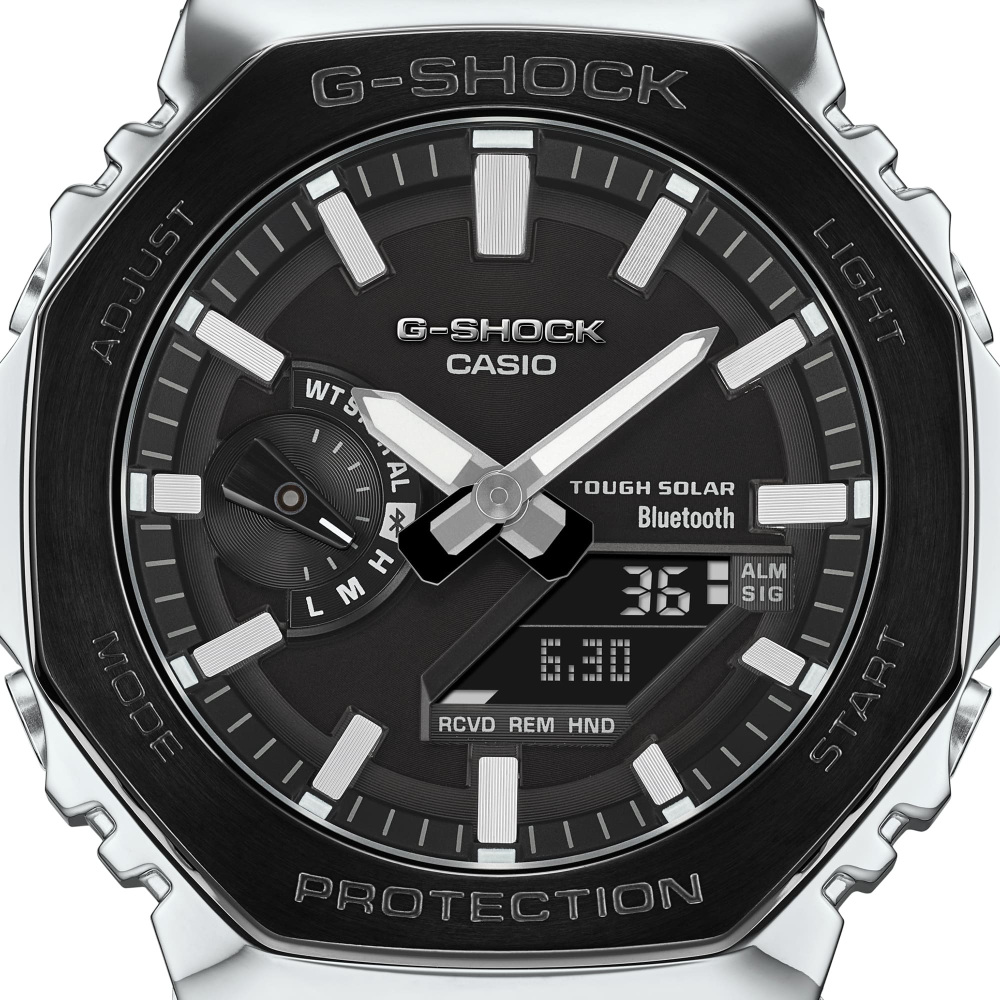 新品] カシオ Gショック GMB2100BT1AJFブラック ステンレス ワールド