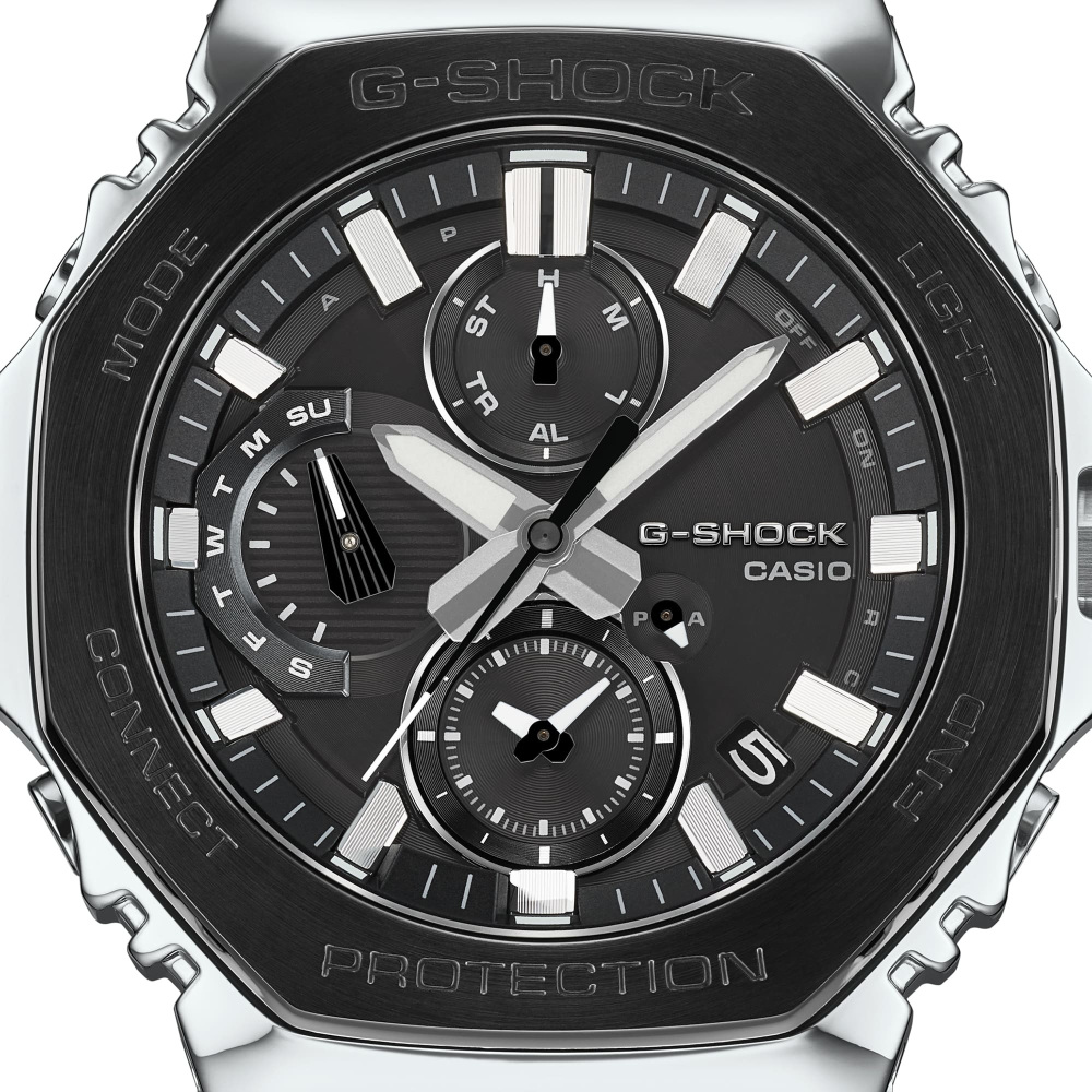 新品] カシオ Gショック GMCB2100BT1AJFブラック ステンレス デイト