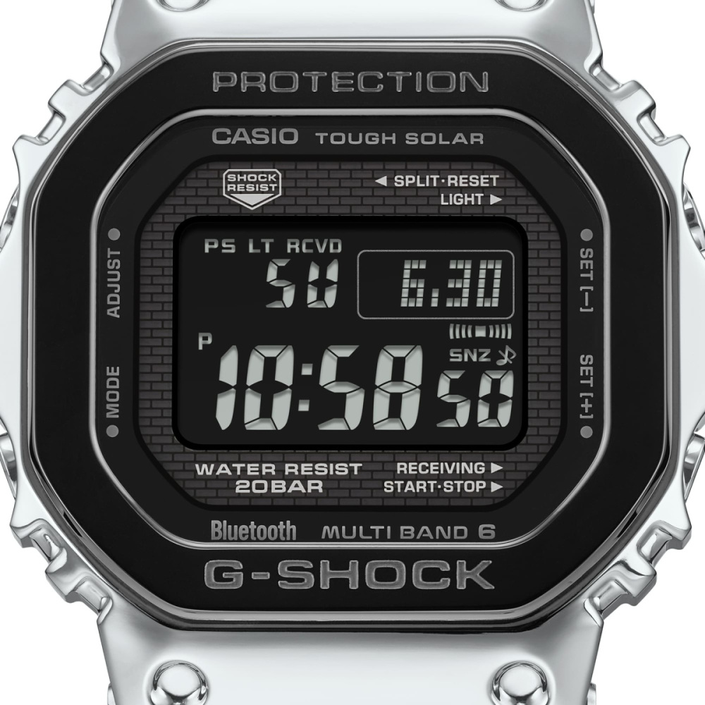 新品] カシオ Gショック GMWB5000BT1JFブラック ステンレス ワールド